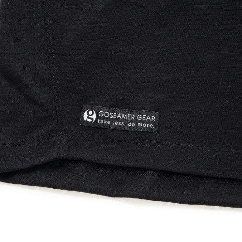 【GOSSAMER GEAR】 GG S/S Wool T-shirt/Black