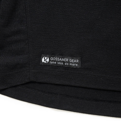 【GOSSAMER GEAR】 GG L/S Wool T-shirt/Black