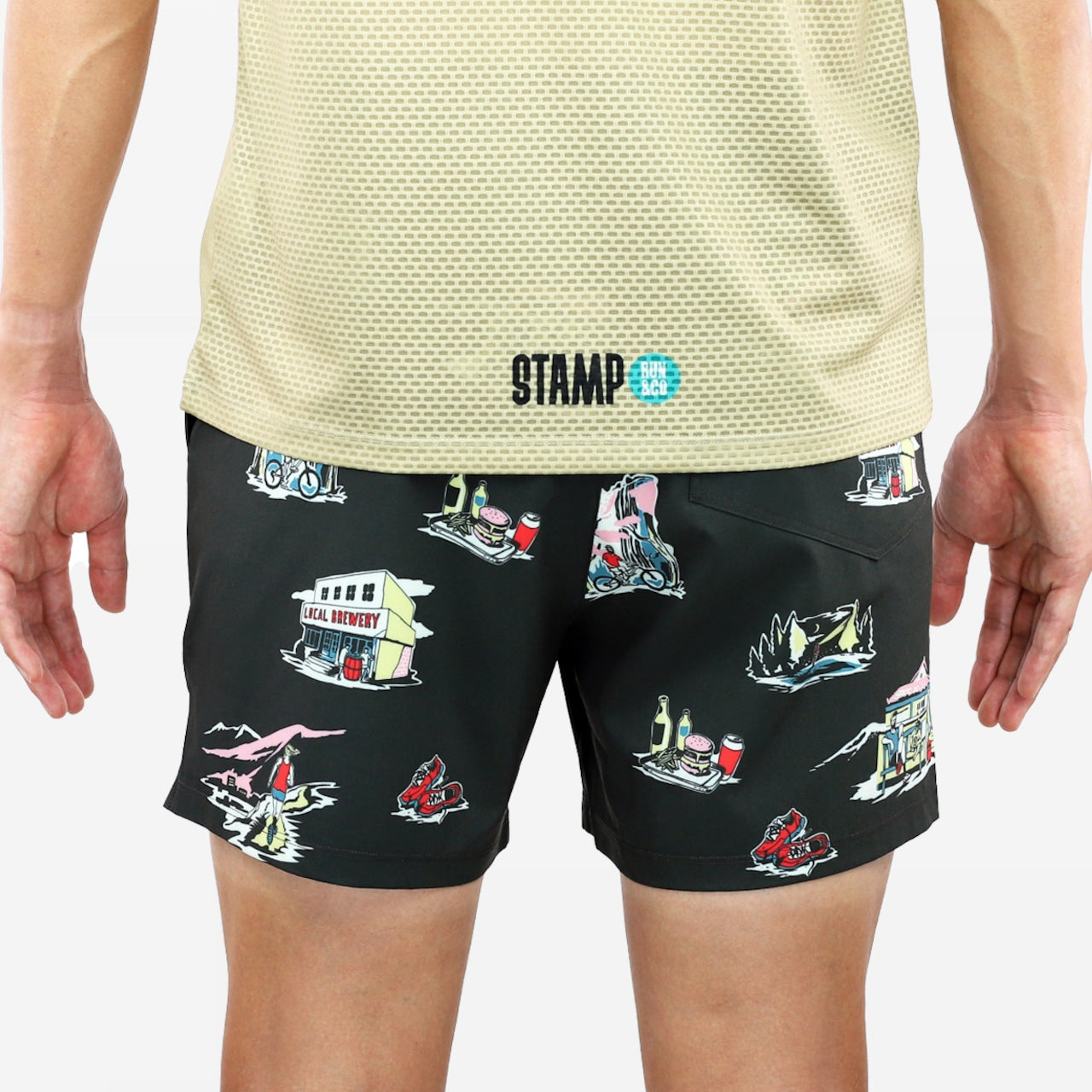【STAMP】 STAMP 3 POCKET SHORTS