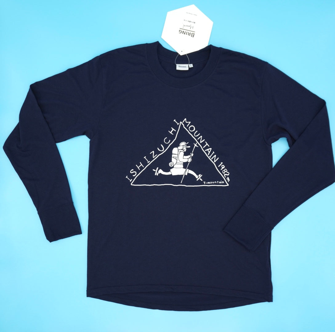 T-mountain×BRING 「ISHIZUCHI MOUNTAIN」L/S Tee