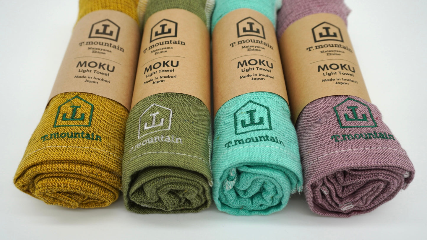 T-mountain × MOKU ライトタオル