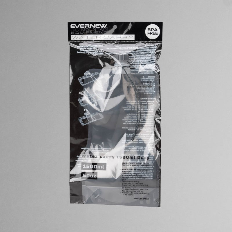 【EVERNEW】Water carry 1500ml Grey