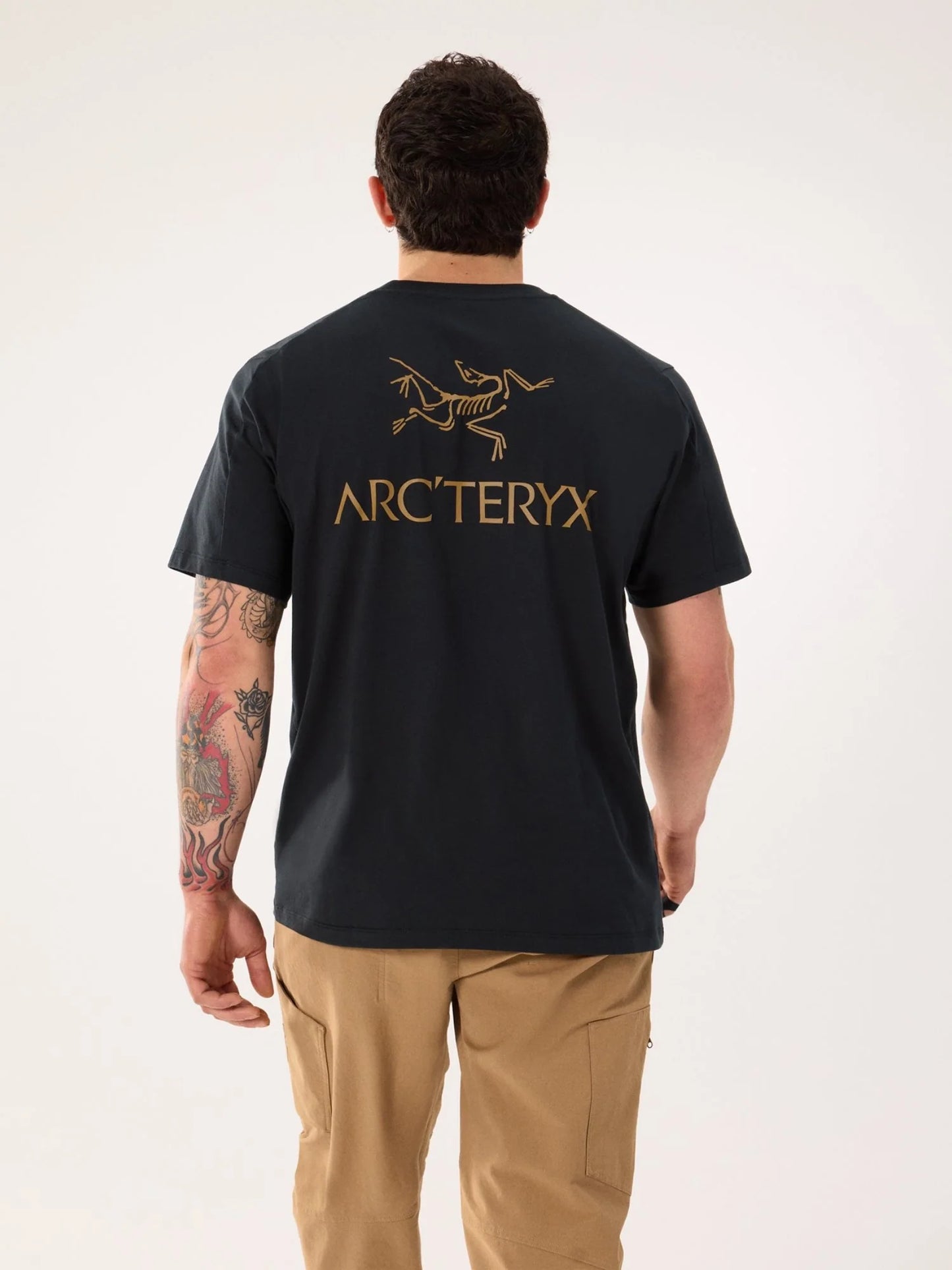 【ARC'TERYX】Kragg SL Cotton Bird Word SS M's