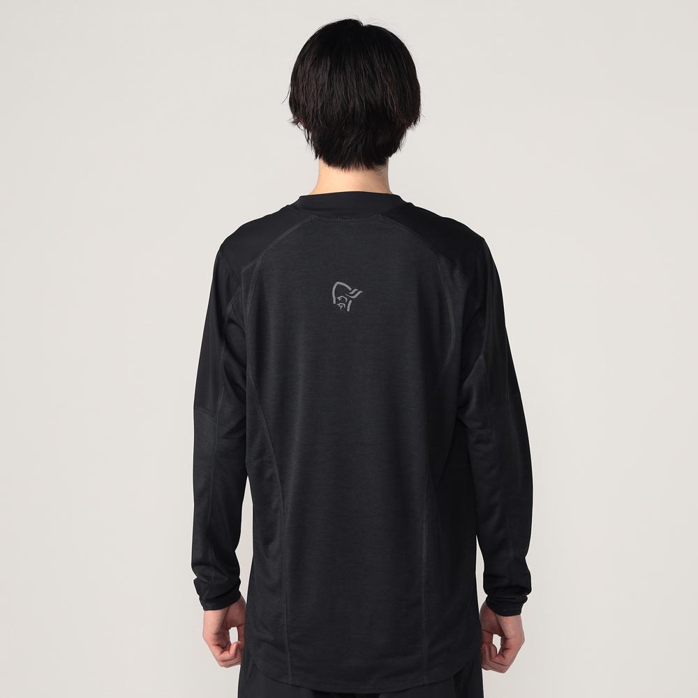【NORRONA】 senja equaliser lightweight long Sleeve M's