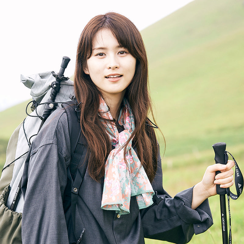 【CHAORAS】 スポーツてぬぐい / コマクサ