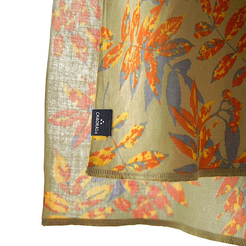 【CHAORAS】 スポーツてぬぐい / ナナカマド&レンジャク