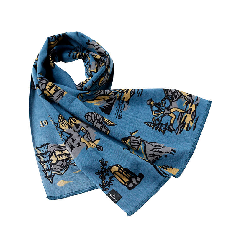 【CHAORAS】 スポーツてぬぐい / To the trails