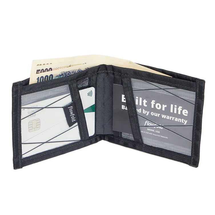 【Flow Fold】 Recycled Sailcloth Vanguard - Bifold Wallet