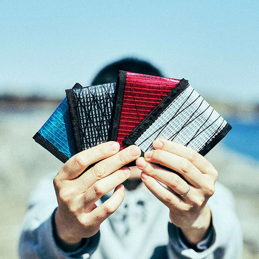 【Flow Fold】 Recycled Sailcloth Vanguard - Bifold Wallet