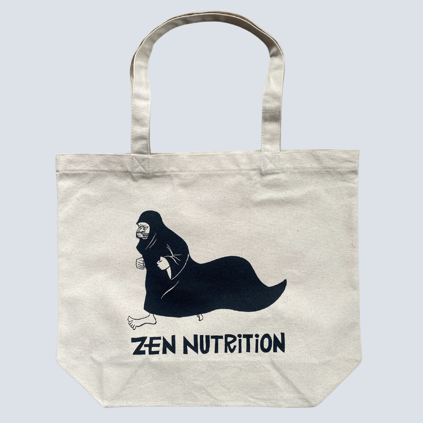 【ZEN NUTRITION】TOTE BAG Hanai Daruma　