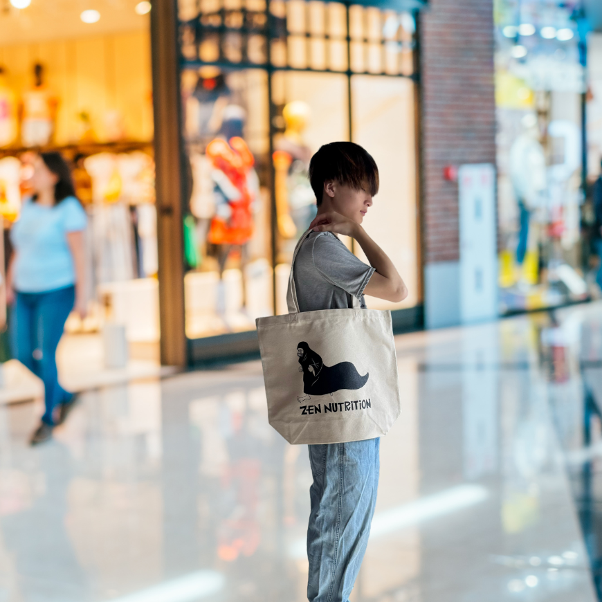 【ZEN NUTRITION】TOTE BAG Hanai Daruma　