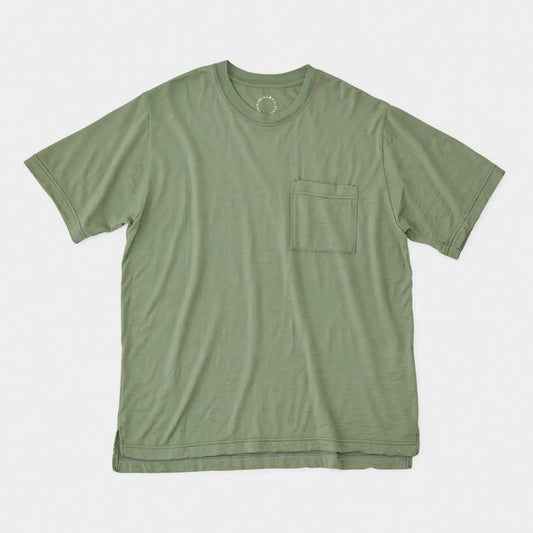 【山と道】 100% Light Merino Pocket T-shirt UNISEX
