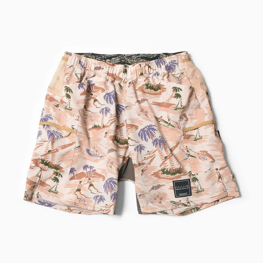 【MOUNTAIN MARTHIAL ARTS】 MMA 7-pockets Run Shorts V7.5 (Beige)