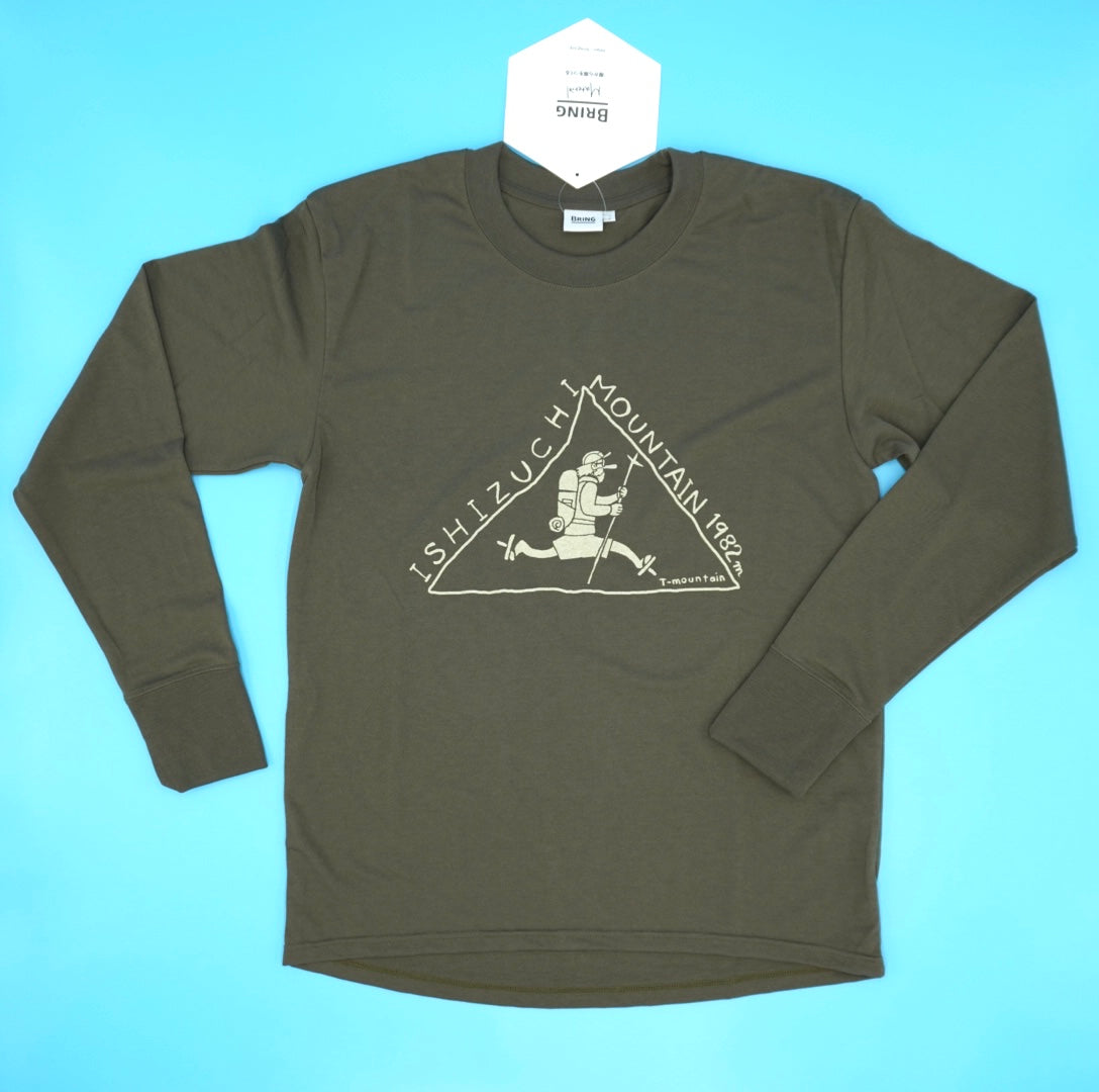 T-mountain×BRING 「ISHIZUCHI MOUNTAIN」L/S  Tee