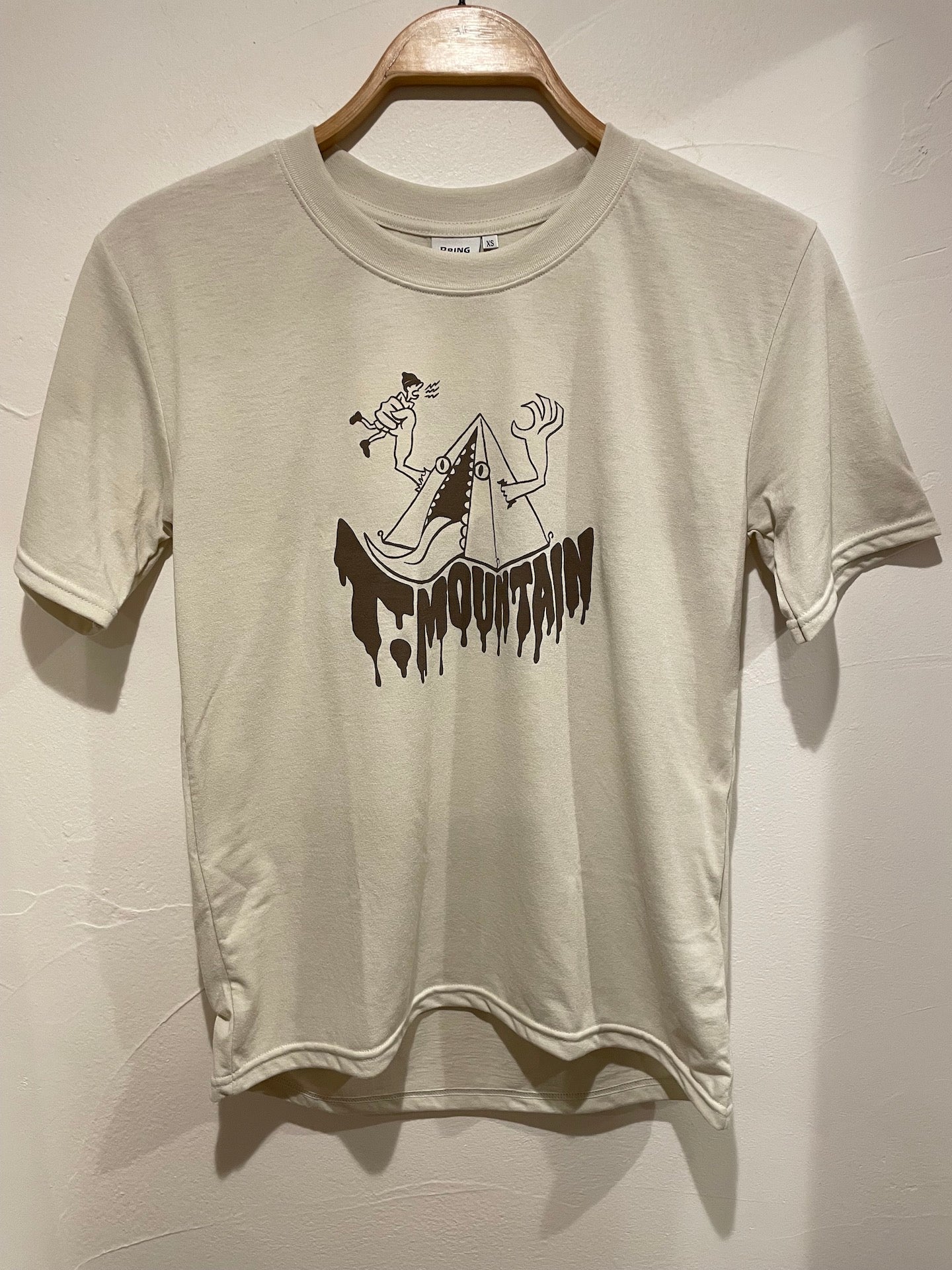 T-mountain × BRING Original T-shirt （ Monster Tent）