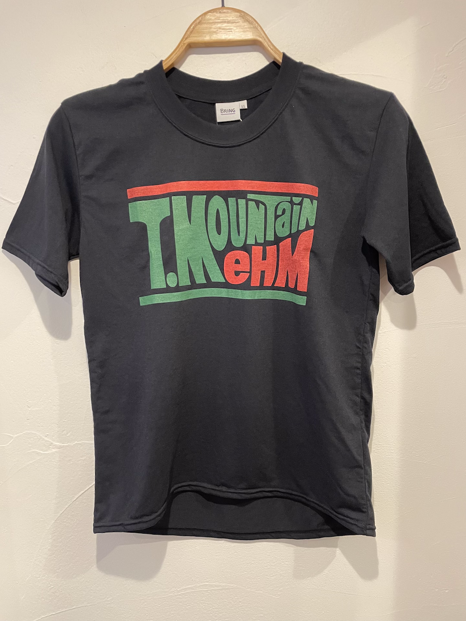 T-mountain × BRING Original T-shirt（Mountain 〇ew)