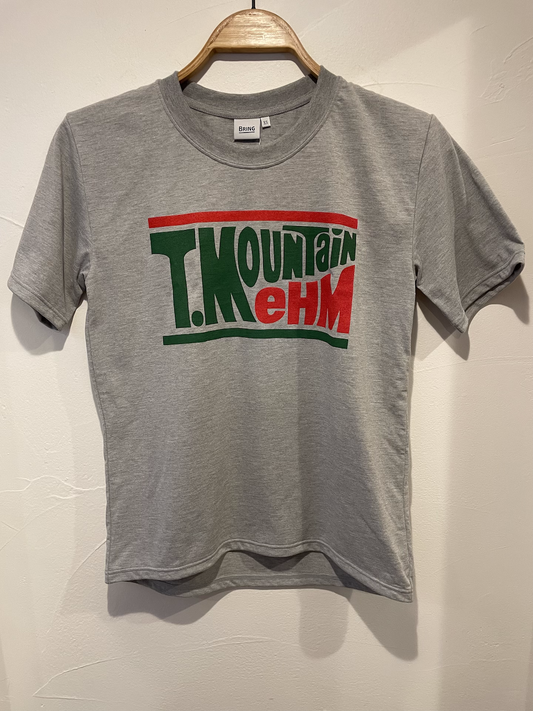 T-mountain × BRING Original T-shirt（Mountain 〇ew)