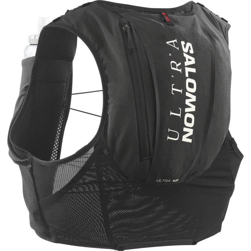 【SALOMON】S/LAB ULTRA 12 ユニセックス ランニングベスト（フラスク付）