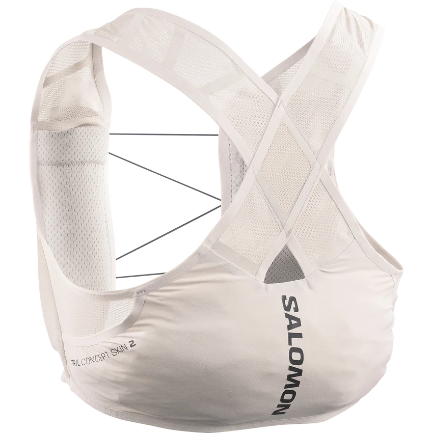 【SALOMON】GRVL CONCEPT SKIN 2 ユニセックス ランニングバッグ（フラスク付）