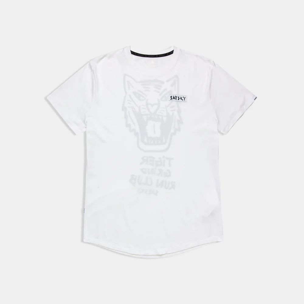 【SAYSKY】Tiger Combat Pro T-shirt - White [メンズ]