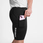 【SAYSKY】Zig Zag Combat+ Short Tights 9inch - Blackzigzag [メンズ]