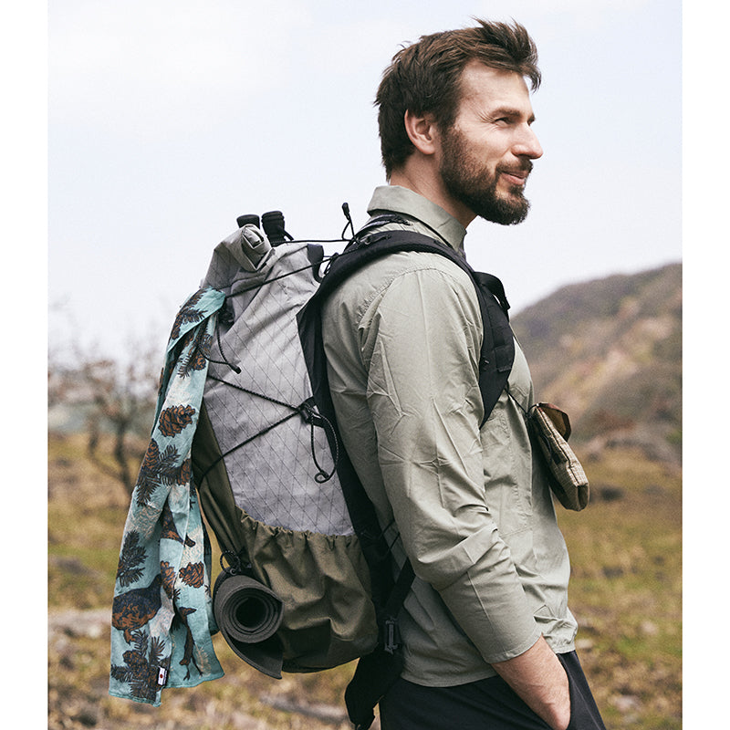 【CHAORAS】 スポーツてぬぐい / ライチョウ＆ホシガラス