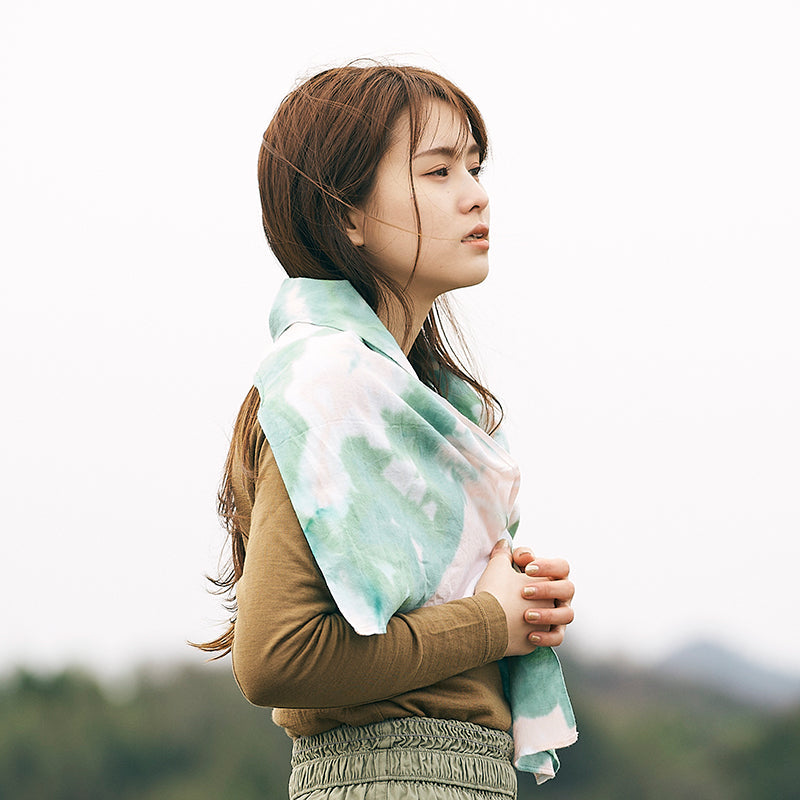 【CHAORAS】 スポーツてぬぐい / タイダイ フォレスト