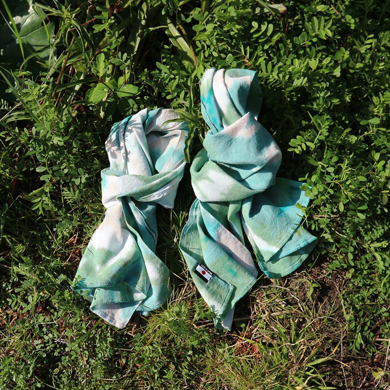 【CHAORAS】 スポーツてぬぐい / タイダイ フォレスト