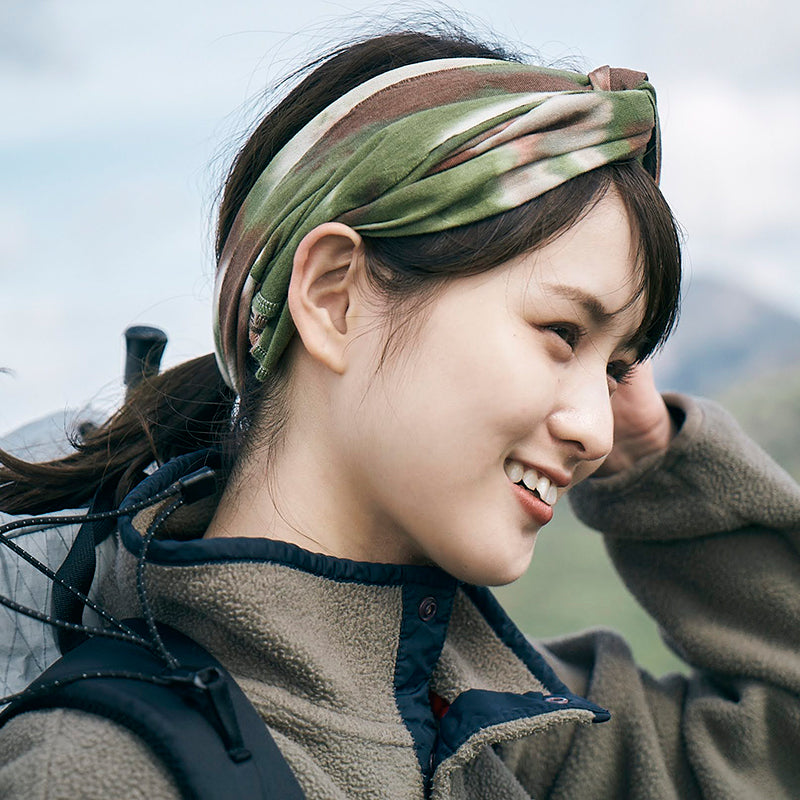 【CHAORAS】 スポーツてぬぐい タイダイ / カモ