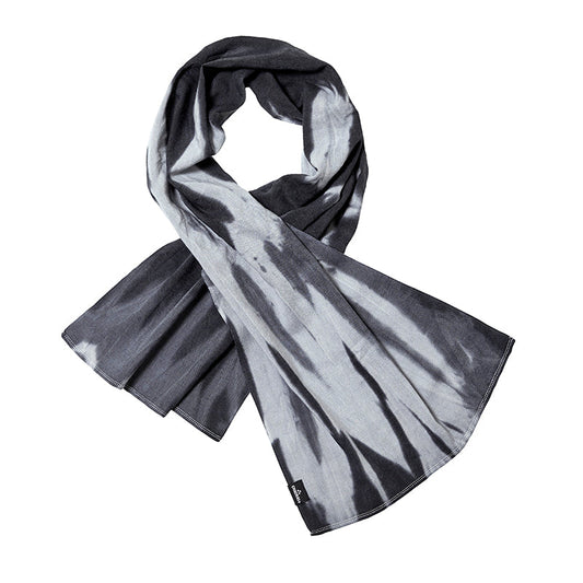 【CHAORAS】 スポーツてぬぐい タイダイ / モノクロ