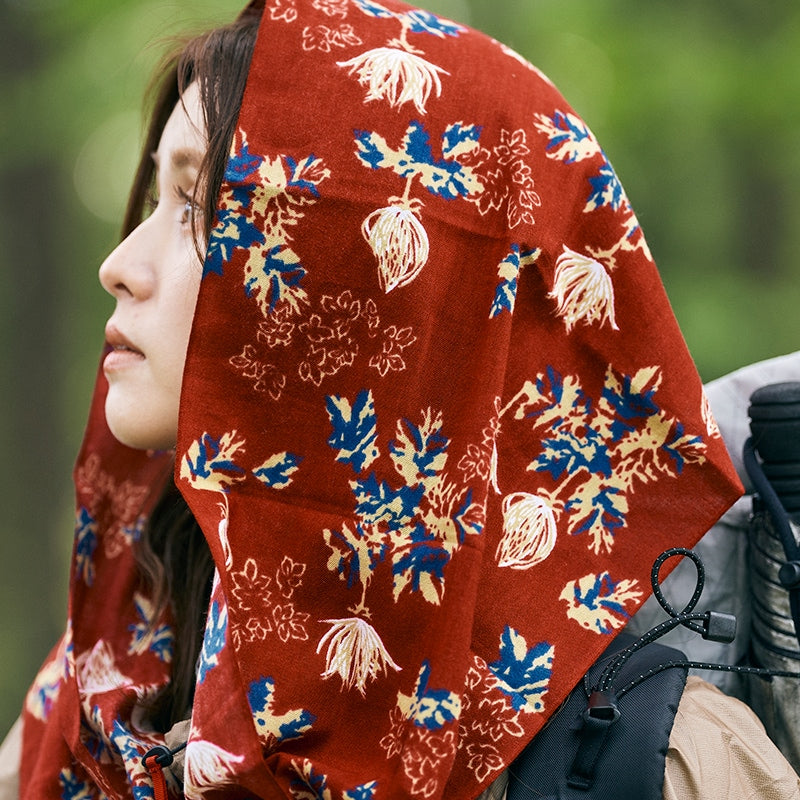 【CHAORAS】 スポーツてぬぐい / チングルマ 秋