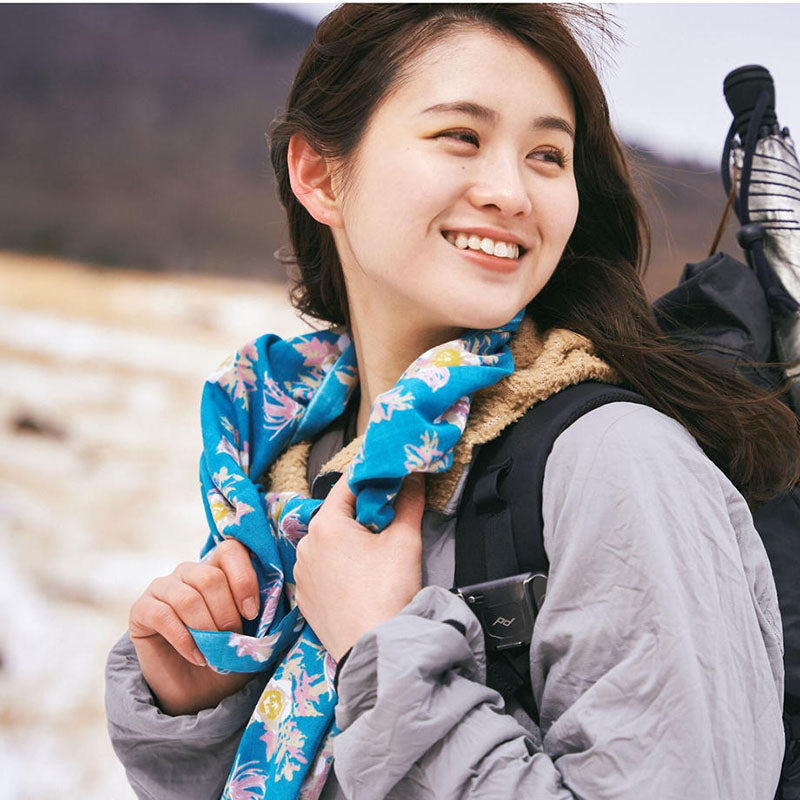 【CHAORAS】 スポーツてぬぐい / チングルマ