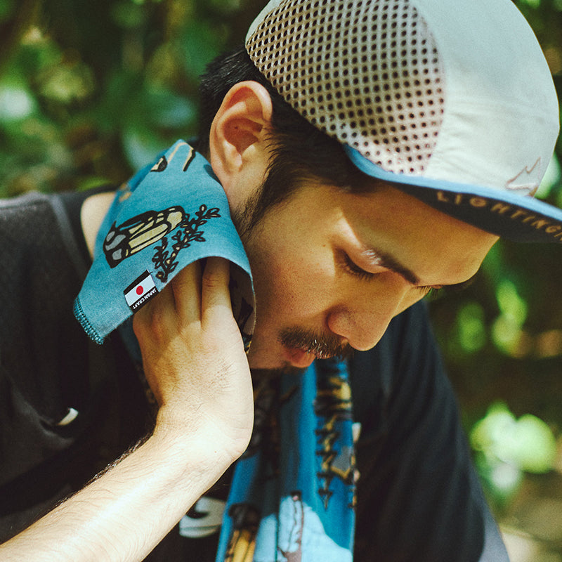 【CHAORAS】 スポーツてぬぐい / To the trails