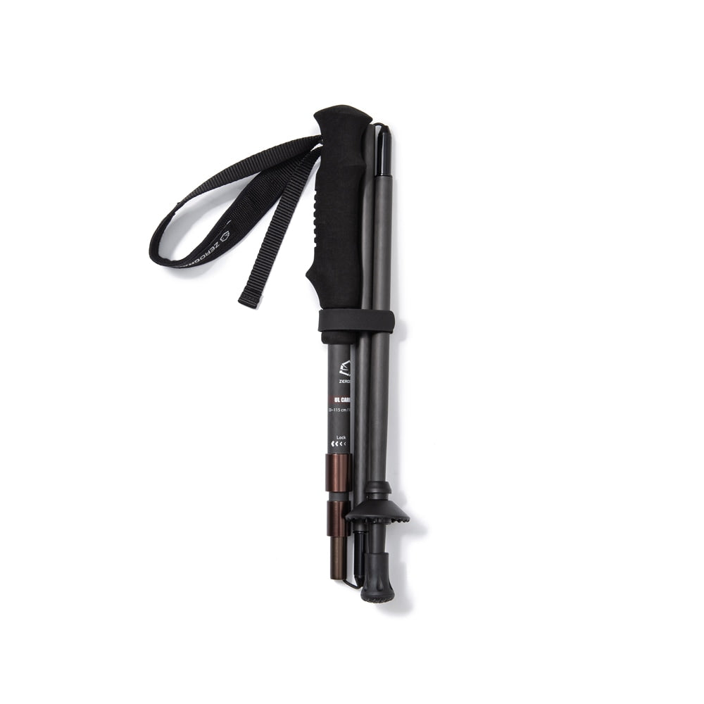【ZEROGRAM】 ULTRA LIGHT CARBON FOLDING TREKKING POLE 115（105-115cm）