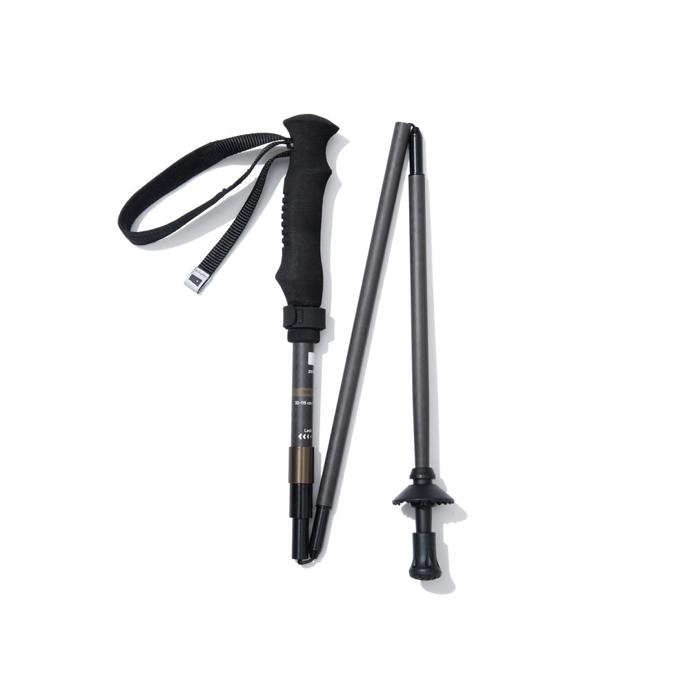 【ZEROGRAM】 ZERO CARBON 115 FOLDING TREKKING POLE（105-115cm） v2