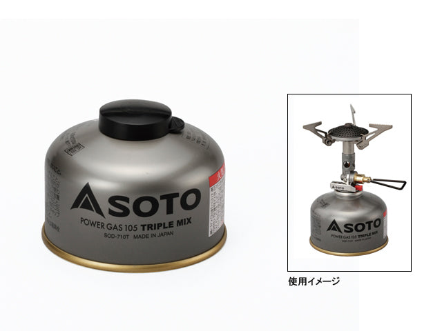 【SOTO】 Power Gas 105 TripleMix SOD-710T